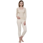 Bodycare Woollen Thermal Tops - Beige Pack of 1 - None