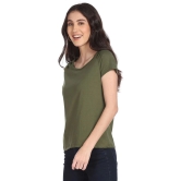 Sugr Cotton Green T-Shirts - Single - S