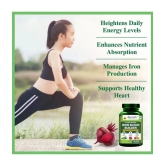 Agniveda Naturals Plant Based Iron Blood Builder, Supports Iron Deficiency For Men & Women - 60 Caps