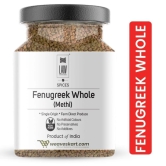 Premium Fenugreek Whole/Methi Whole – 100 gm (Single Origin, Farm Direct Produce, Organically Grown & Made in small batches)