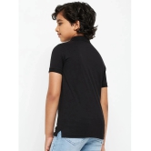 UNIBERRY - Black Cotton Blend Boys Polo T-Shirt ( Pack of 1 ) - None