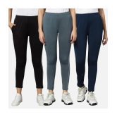 Omtex - Multi Polyester Womens Outdoor & Adventure Trackpants ( Pack of 3 ) - None