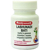 Baidyanath Lashunadi Bati 80 Tablets (Pack Of 2) Digestive Problems, Laxative & Stimulant