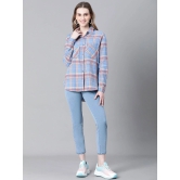 Oxolloxo Relaxed Tailored Fit Tartan Checks Cotton Casual Shirt