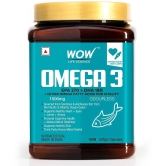 WOW Life Science Omega-3 1500mg Capsules with Fish oil - EPA 270 + DHA 180 Enriched - 180 Capsule