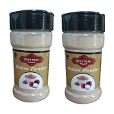 Spice Park Onion powder 70gm pack of 2, Garlic powder 70gm pack of 2 Powder 280 gm