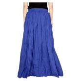 Sttoffa Cotton Broomstick Skirt - Blue - 38