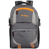 Da Tasche Light Grey Polyester Backpack For Kids