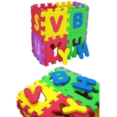 THRIFTKART - Foam Capital Alphabets and Numbers Learning Interlocking Puzzle Foam Mat for Kids (Multicolor)