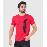 ferocious - Red Cotton Regular Fit Mens T-Shirt ( Pack of 1 ) - None