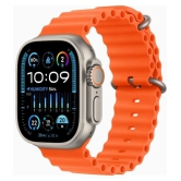 VERONIC Bluetooth Ultra Watch with BT Calling Orange Smart Watch