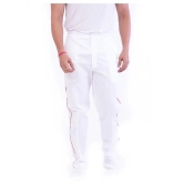 DESHBANDHU DBK White Cotton Joggers Single - 32