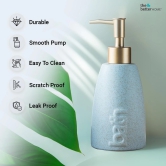 The Better Home Ceramic Soap Dispenser 320ML 2Pcs Soap Dispenser for Bathroom  Soap Dispenser Set  Soap Dispenser for Kitchen  Hand Soap Dispenser  Soap Dispenser for Wash Basin-The Better Home C