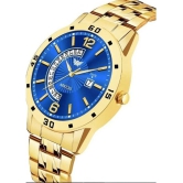 Abrexo Gold Stainless Steel Analog Mens Watch