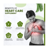 Himalayan Organics Heart Care Supplement with Arjuna Bark, Grape seed,Cinnamon, Garlic 60 Veg Tab