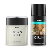 Riya Born Rich Eau De Parfum (EDP) For Unisex 100 ( Pack of 2 )