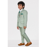 DKGF Fashion - Green Polyester Boys Suit ( Pack of 1 ) - None