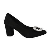 Shoetopia - Black Women''s Pumps Heels - None