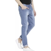 Men Slim Mid Rise Blue Jeans