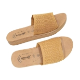 Aerowalk Beige Womens Slide Flip Flop - None