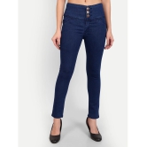 AngelFab - Blue Denim Skinny Fit Womens Jeans ( Pack of 1 ) - None