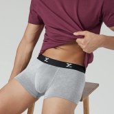 Ace Medley Modal Trunks Stone Grey S