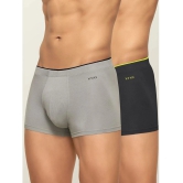 XYXX - Multicolor Modal Mens Trunks ( Pack of 2 ) - XXL