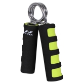 Nivia Foam Grip 2.0 Hand Grip/Fitness Grip  (Black, Green) - Black