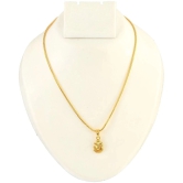 Jewar Mandi - Gold Pendant ( Pack of 1 ) - Gold