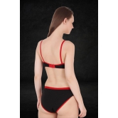 JOMFERRY 777 COTTON LINGERIES SET FOR WOMENS BLACK COLOR-40