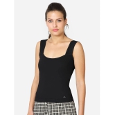 VStar Cotton Camisoles - Black Single - None