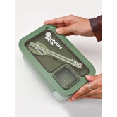 Green Lunch Box Set (1200ml + 40ml)