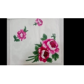 Blue Floral Handkerchief set of 12 pack