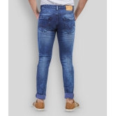 HJ HASASI - Blue Cotton Blend Slim Fit Men's Jeans ( Pack of 1 ) - None