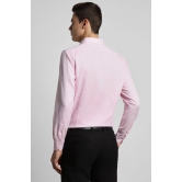 Men Pink Slim Fit Formal Full Sleeves Formal Shirt