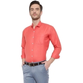 SREY - Cotton Blend Slim Fit Orange Mens Casual Shirt ( Pack of 1 ) - None