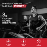 Athlab (by Nutrabay) CreaPower Micronized Creatine Monohydrate Powder - 100g | 100% Creapure® from Germany | NABL Lab Tested | 3g Creatine/Serving | Increases Muscle Mass, Strength, & Power