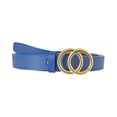 Loopa Blue PU Casual Belt - None