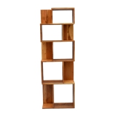 Orchid Homez Book Rack Wood Floor Standing Bookcase/Bookshelf