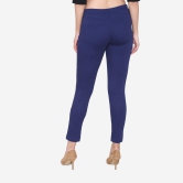 Women's Cotton Stretchable Jeggings - Ink Blue Ink Blue XXL