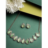 Sukkhi Green Alloy Necklace Set ( Pack of 1 ) - Green