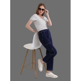 DKGF Fashion - Navy Blue Denim Regular Fit Women''s Jeans ( Pack of 1 ) - None