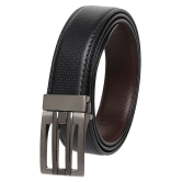 Loopa Black PU Formal Belt - 38