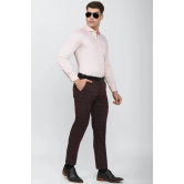 Men Pink Slim Fit Formal Full Sleeves Formal Shirt