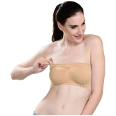 Madam Polyamide Tube Bra - Beige Single - Free Size