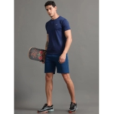 JILZ Blue Polyester Mens Shorts ( Pack of 1 ) - None