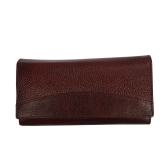 Genuine Leather Casual Tan Clutch Women Wallet (PDS/LDB/23/0001P)