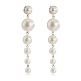 SHIVOHUM CREATION Pearl Drop Earring for Girls and Women