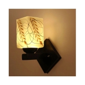 Somil Decorative Wall Lamp Light Glass Wall Light Brown - Pack of 1