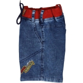 Cremlin Clothing - Blue Denim Boys Shorts ( Pack of 1 ) - None